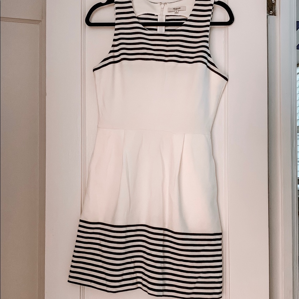 Madewell Preppy White Dress